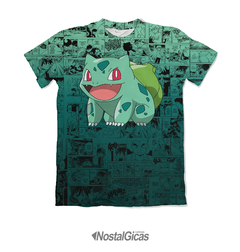 Camisa Exclusiva Bulbasaur - Pokémon Mangá