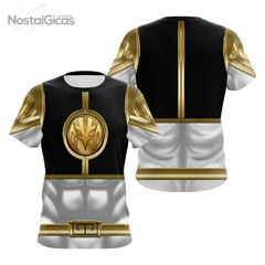 Camisa Uniforme Power Ranger Silver