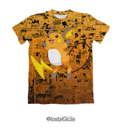 Camisa Exclusiva Raichu - Pokémon Mangá