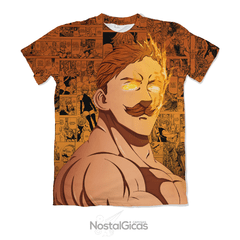 Camisa Exclusiva Escanor Mangá - Flame Eyes