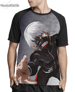 Camisa Raglan Kaneki Ken Tokyo Ghoul