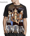 Camisa Raglan Attack On Titan MOD.03