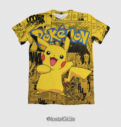 Camisa Exclusiva Pikachu Mangá MOD.2