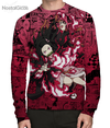 Camisa Manga Longa Nezuko Kamado Mangá