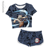 Kit Feminino Cropped + Short Inosuke Hashibira - Demon Slayer