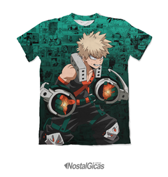 Camisa Exclusiva Bakugou Katsuki Mangá - V.2