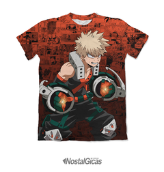 Camisa Exclusiva Bakugou Katsuki Mangá - V.3