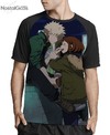 Camisa Raglan Bakugou e Uraraka MOD.2