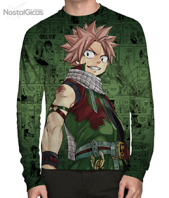 Camisa Manga Longa Natusu Dragneel Mangá - V.2