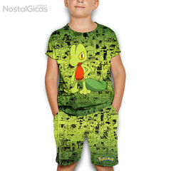 Kit Infantil Exclusivo Camisa + Short Treecko