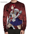 Camisa Manga Longa Erza Scarlet Mangá