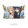 Capa de Travesseiro Kirito e Asuna - Sword Art Online