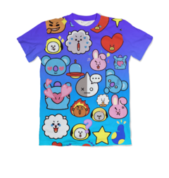 Camisa Mascotes BTS - BT21 M3