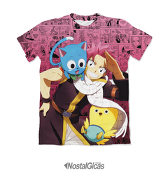 Camisa Exclusiva Natsu Dragneel - Hey Mangá