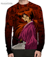 Camisa Manga Longa Kenshin Himura Mangá