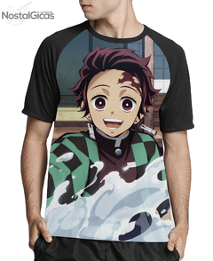 Camisa Raglan Tanjiro Kamado