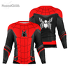 Camisa Manga Longa Uniforme Spider - Red/Black