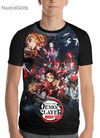 Camisa Raglan Demon Slayer