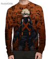 Camisa Manga Longa Bakugo Katsuki - Traje Furtivo Mangá V.2