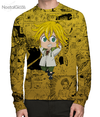 Camisa Manga Longa Meliodas Chibi Mangá