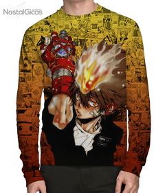 Camisa Manga Longa Sawada Tsunayoshi Mangá