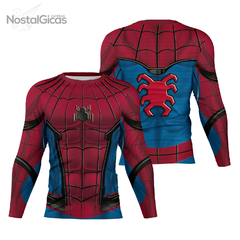 Camisa Manga Longa Uniforme Spider