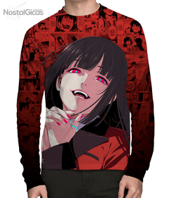 Camisa Manga Longa Yumeko Jabami Mangá - V.2