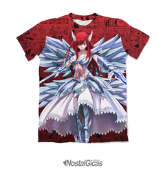 Camisa Exclusiva Erza Scarlet - Sword Queen Mangá
