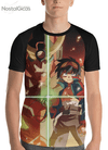 Camisa Raglan Simon Tengen Toppa Gurren-Lagann