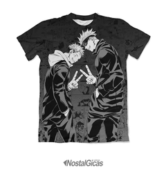 Camisa Exclusiva Yuji Itadori e Satoru Gojo Mangá