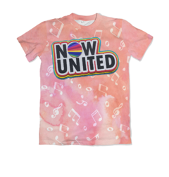 Camisa Now United - Notas Musicais