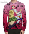 Camisa Manga Longa Lala Satalin Deviluke e Peke Mangá