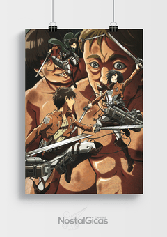 Poster Shingeki no Kyojin MOD.08