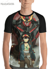 Camisa Raglan Simon Tengen Toppa Gurren-Lagann