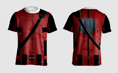 Camisa Uniforme Deadpool na internet