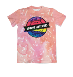 Camisa Made In Now United - Notas Musicais