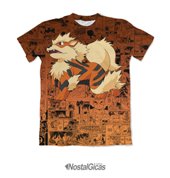 Camisa Exclusiva Arcanine - Pokémon Mangá