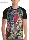 Camisa Raglan Tengen Toppa Gurren-Lagann