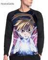 Camisa Manga Longa Raglan Edward Elric Estampa Total MOD.2