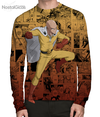 Camisa Manga Longa Saitama Mangá