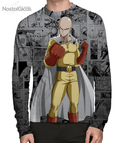 Camisa Manga Longa Saitama Mangá - V.4