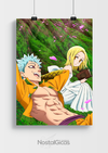 Poster Ban e Elaine - Nanatsu no Taizai