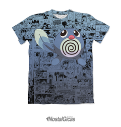 Camisa Exclusiva Poliwag - Pokémon Mangá