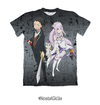 Camisa Exclusiva Subaru e Emilia - Re:ZERO