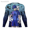 Camisa Manga Longa Blue Lock - Mangá