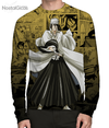 Camisa Manga Longa Byakuya Kuchiki Mangá