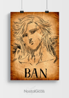 Poster Ban Procurado - Nanatsu no Taizai