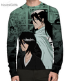 Camisa Manga Longa Rukia e Byakuya Kuchiki Mangá