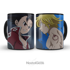 Caneca Nanatsu no Taizai - Zeldris vs Meliodas - comprar online