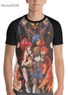 Camisa Raglan Tengen Toppa Gurren-Lagann